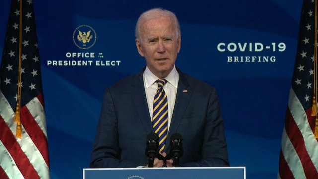 États-Unis: Joe Biden juge que la distribution des vaccins aux Etats-Unis est très en retard