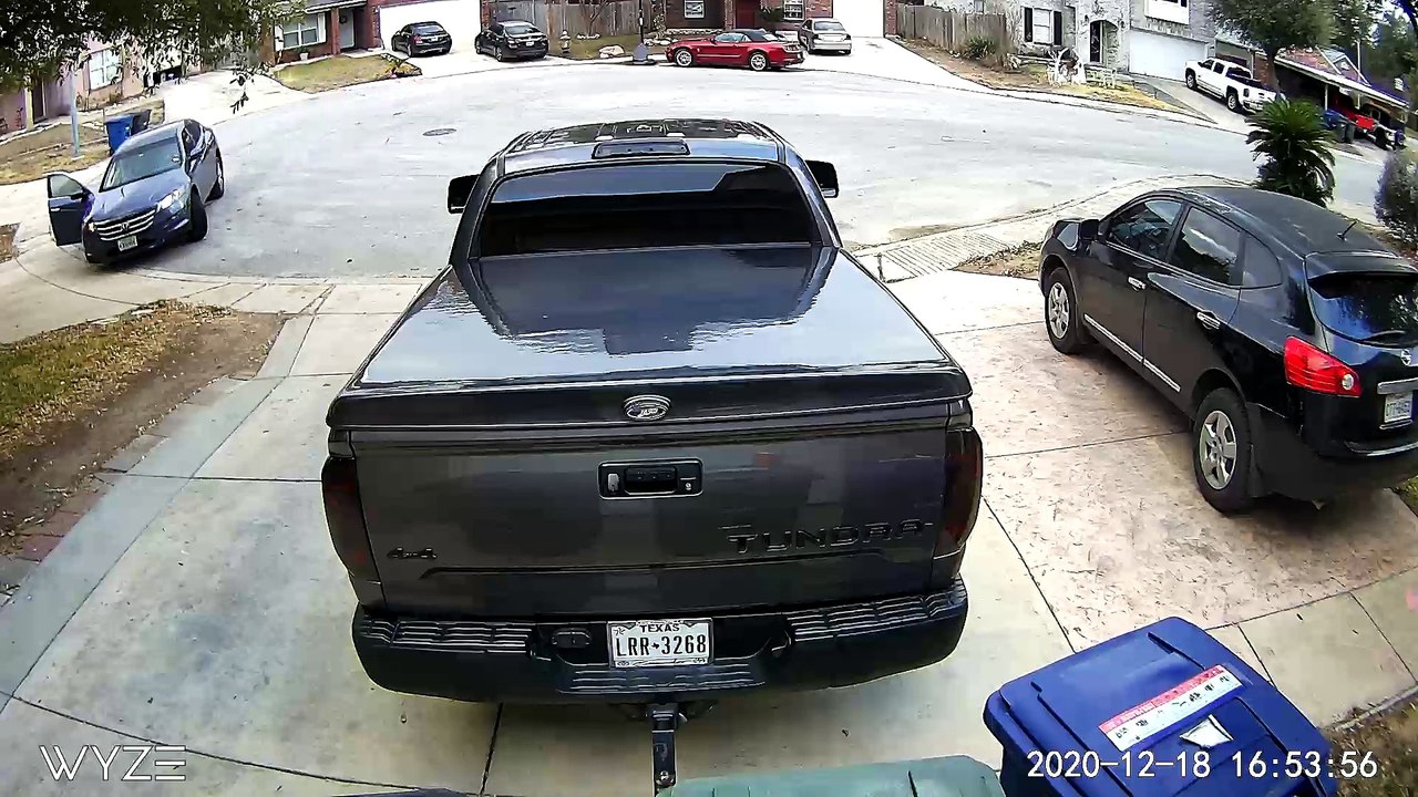 Neighbor Drunk Driving Hits Parked Truck in Driveway