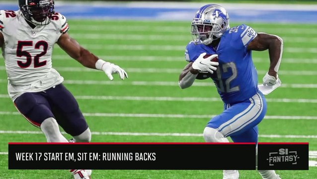 D’Andre Swift and Malcolm Brown Top Michael Fabiano’s List of Running Backs to Start in Week 17