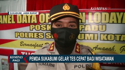 Polisi Gelar Patroli Malam dan Bubarkan Kerumunan di Kota Sukabumi