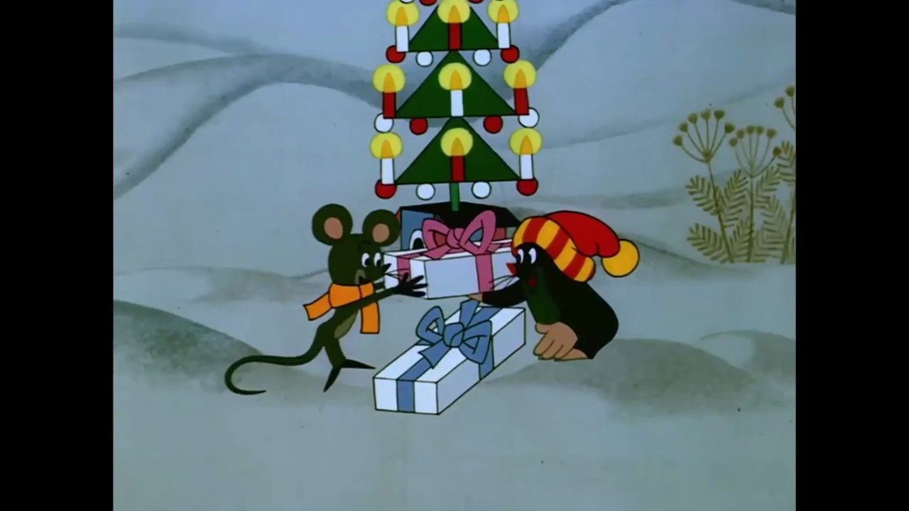 Der kleine Maulwurf feiert Weihnachten .Zdenek Miler
