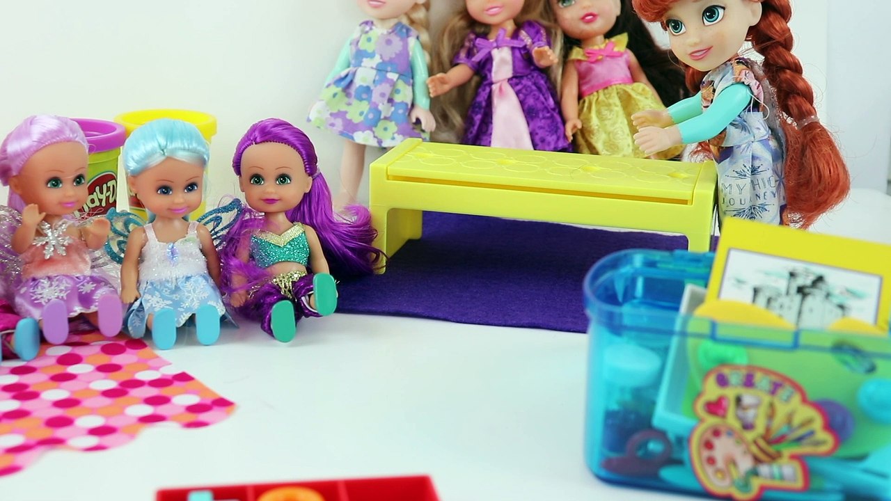 ART PAINTING CRAFTS ELSA AND ANNA TODDLERS