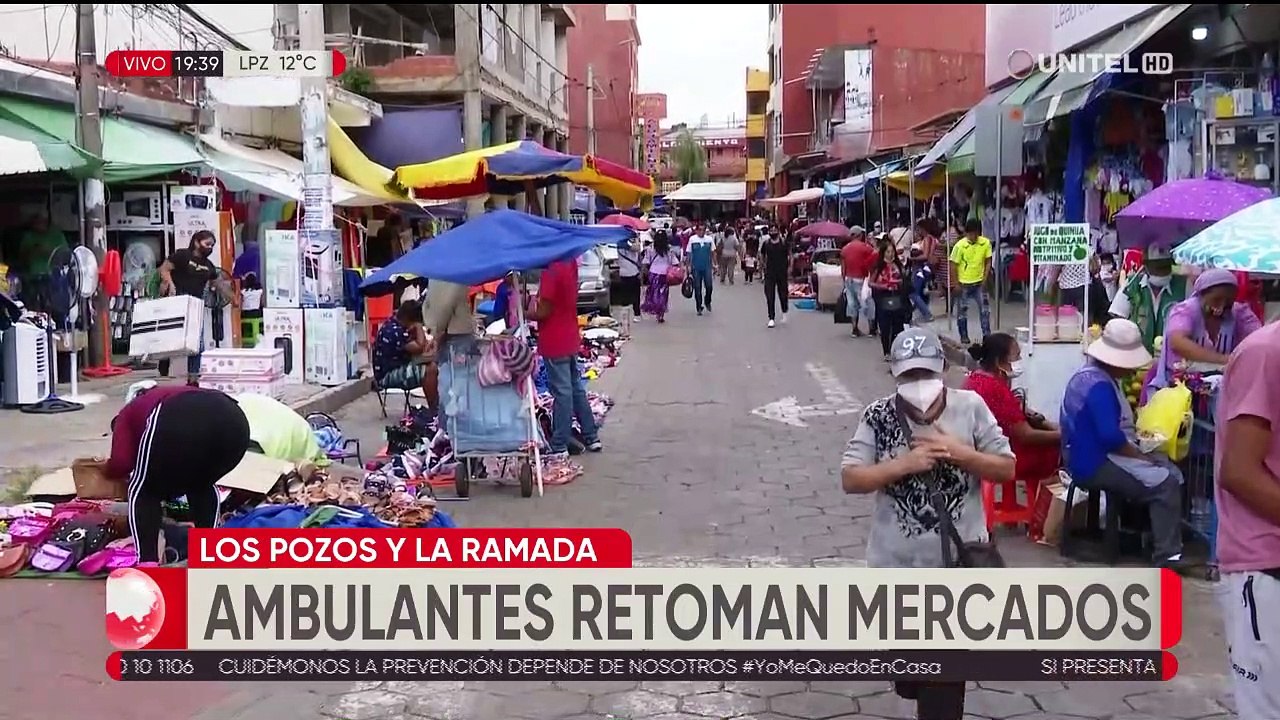Vendedores ambulantes se mantienen en los mercados La Ramada y Los Pozos