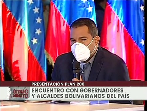 Pdte. Maduro lidera Taller con gobernadores y alcaldes bolivarianos de presentación del Plan 200