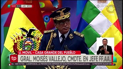 Asumen los nuevos comandantes de la FFAA en Bolivia