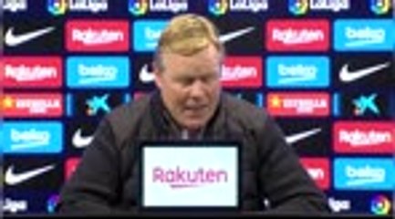 Download Video: Winning LaLiga will be 'very complicated' for Barcelona - Koeman