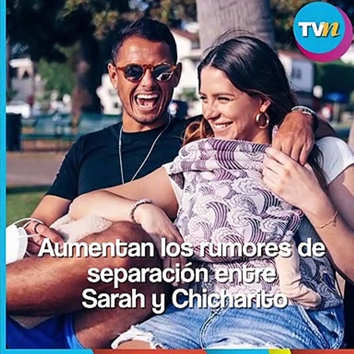 Crecen los rumores de una separación entre 'Chicharito' Hernández y Sarah Kohan