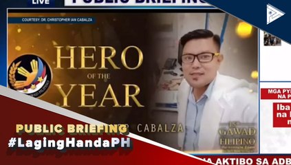 #LagingHanda | Doktor sa Cagayan na aktibo sa adbokasiya kontra COVID-19, kinilala