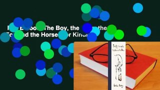Full E-book  The Boy, the Mole, the Fox and the Horse  For Kindle