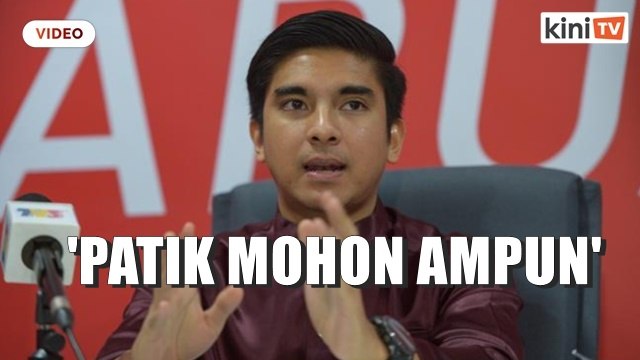 Syed Saddiq berterima kasih, mohon ampun kepada TMJ