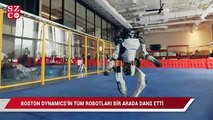 Boston Dynamics'in tüm robotları bir arada dans etti