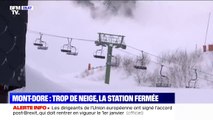 Trop de neige au Mont-Dore dans le Puy-de-Dôme: les images d'un déclenchement préventif d'avalanches