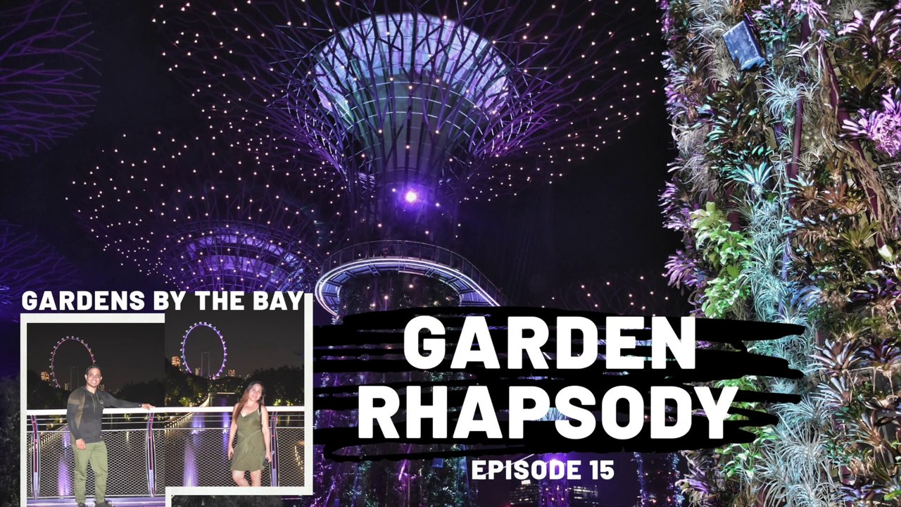 GARDEN RHAPSODY - GARDENS BY THE BAY LIGHT SHOW || How good is SINGAPORE for SENIOR CITIZENS?