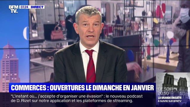 Les commerces seront-ils ouverts le dimanche en janvier?