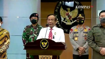 Mahfud MD: Tak Punya Kedudukan Hukum, Seluruh Kegiatan FPI Dilarang