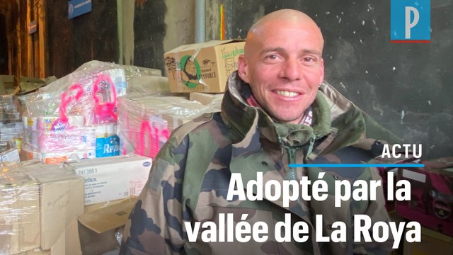 Alex, le ravitailleur des sinistrés de la vallée de la Roya