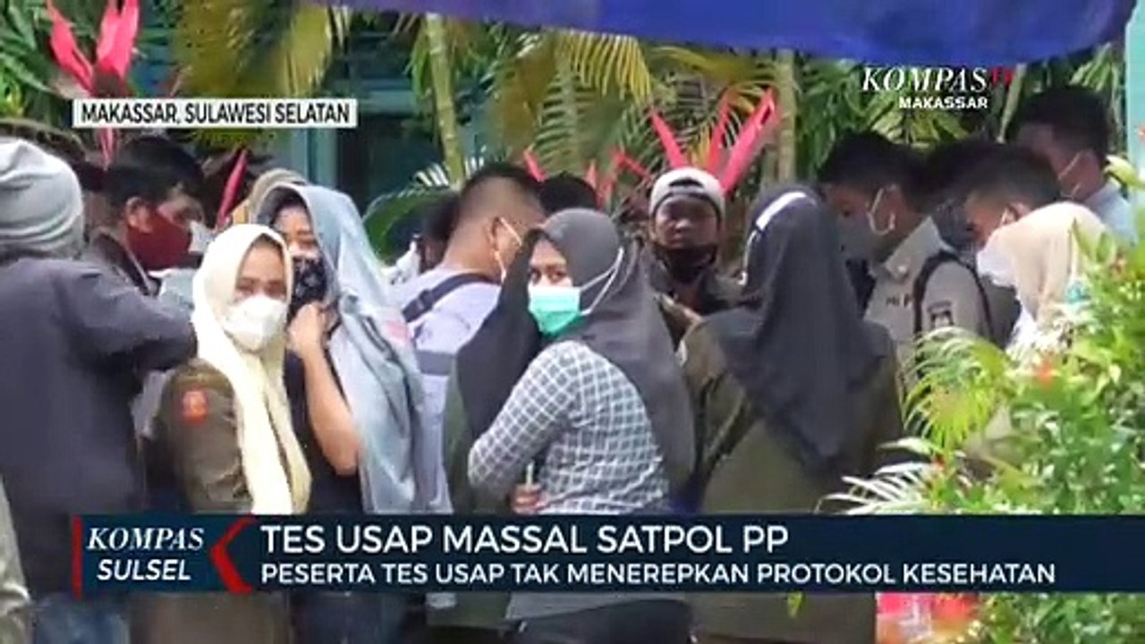 Peserta Tes Usap Tak Menerapkan Protokol Kesehatan