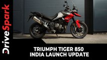 Triumph Tiger 850 India Launch Update | Adventure Tourer Listed On Website