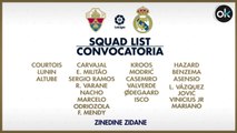 Convocatoria del Real Madrid contra el Elche: Rodrygo, única ausencia en una lista a la que vuelve Modric