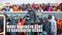 More Rohingya refugees moved to remote Bangladesh island