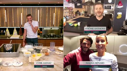 Malika Ménard présente son compagnon, Christophe, dans l'émission "Tous en cuisine" sur M6.