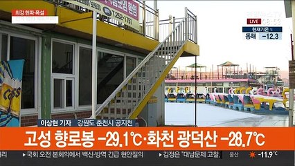 북극한파 절정…올겨울 가장 추운 하루