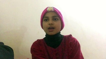 Bohat hi pyari naat sharif by little girl in Pakistan