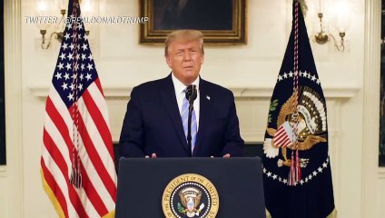 Trump condena violencia" en Capitolio de EEUU