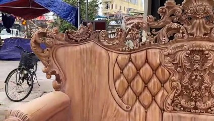 Bộ bàn ghế hoàng gia bằng gỗ tự nhiên - 0978988780