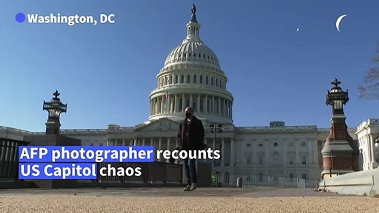 AFP photographer behind photo of rioter in Nancy Pelosi's office recounts experience