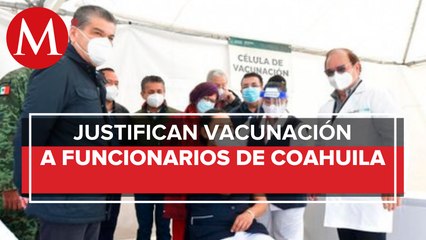 Aplican vacuna contra covid-19 a funcionario de Coahuila; Secretaría de Salud lo avala