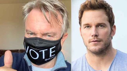 Descargar video: Jurassic Park Star Chris Pratt Teams Up With Sam Neill For A Good Cause