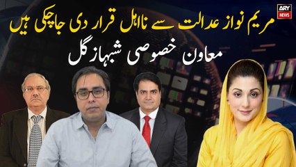 Maryam Nawaz has been disqualified by the court: Shahbaz Gill