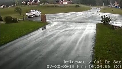 Tornado Captured Ripping Through Neighborhood _ ViralHog