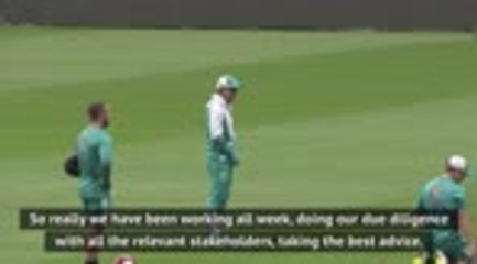 Sydney Test to go ahead - Interim CEO Hockley