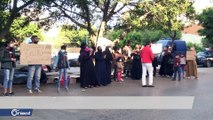 وقفة تضامنية في بيروت مع لاجئي مخيم المنية