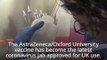 Covid-19 - Oxford-AstraZeneca coronavirus vaccine approved for use in UK