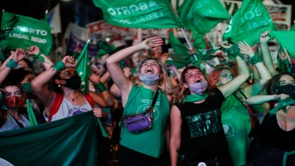 Argentine Senate approves bill to legalise abortion