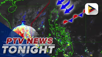 Télécharger la video: PTV INFO WEATHER: A tail-end of a frontal system is currently affecting the Eastern sections of Northern and Central Luzon