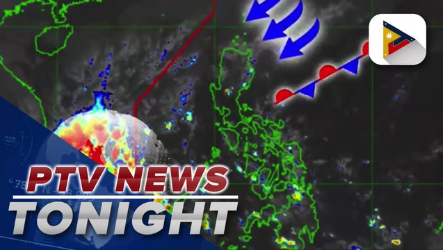 PTV INFO WEATHER: A tail-end of a frontal system is currently affecting the Eastern sections of Northern and Central Luzon