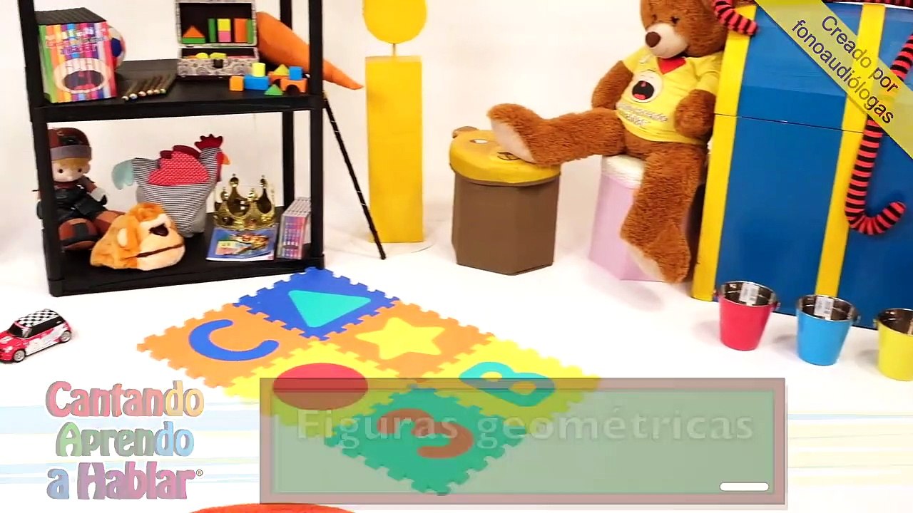 Conoce las Figuras Geométricas con Cantando Aprendo a Hablar