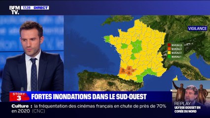 Story 2: Fortes inondations dans le Sud-Ouest - 30/12