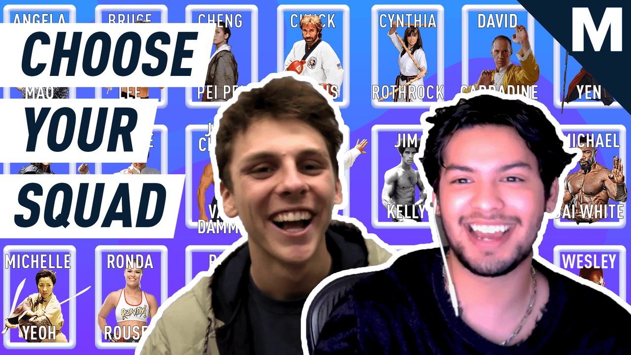 'Cobra Kai's' Xolo Maridueña and Jacob Bertrand choose their ultimate karate squad