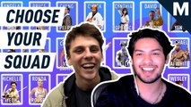 'Cobra Kai's' Xolo Maridueña and Jacob Bertrand choose their ultimate karate squad