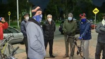 Robaron bicicletas con machetes en ciclorruta en Bogotá