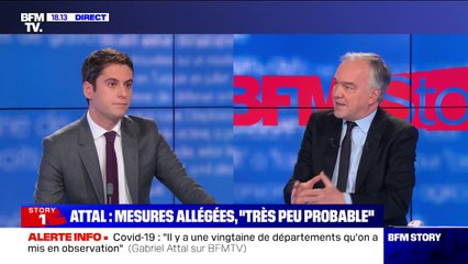 Gabriel Attal: "Il n'y aura pas de fichier des personnes qui refusent de se faire vacciner" contre le Covid-19