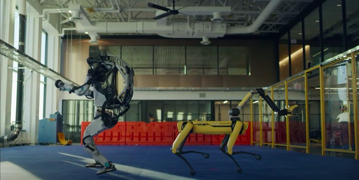 El baile de los robots de Boston Dynamics para desearnos feliz 2021