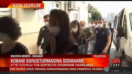 Son dakika haberi... Başsavcılık'tan Kobani olayları soruşturması kapsamında iddianame | Video
