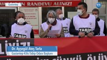 Gaziantep'te Sağlık Çalışanları Kaybettikleri Meslektaşlarını Andı