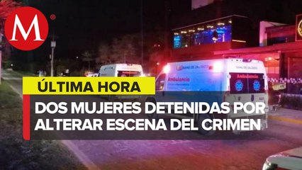 Detienen a dos mujeres por alterar escena de crimen de Aristóteles Sandoval